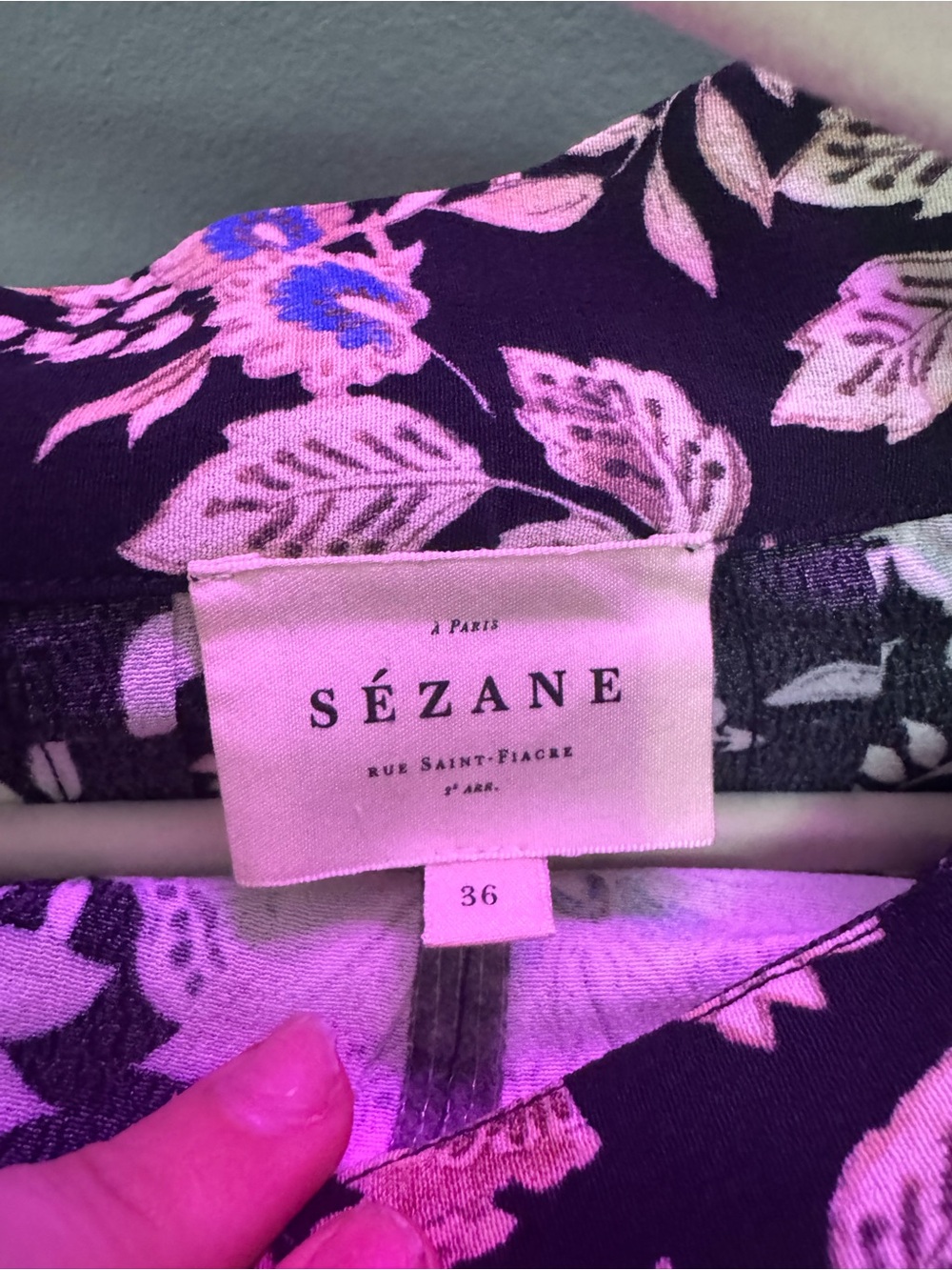 Sézane Floral Skirt